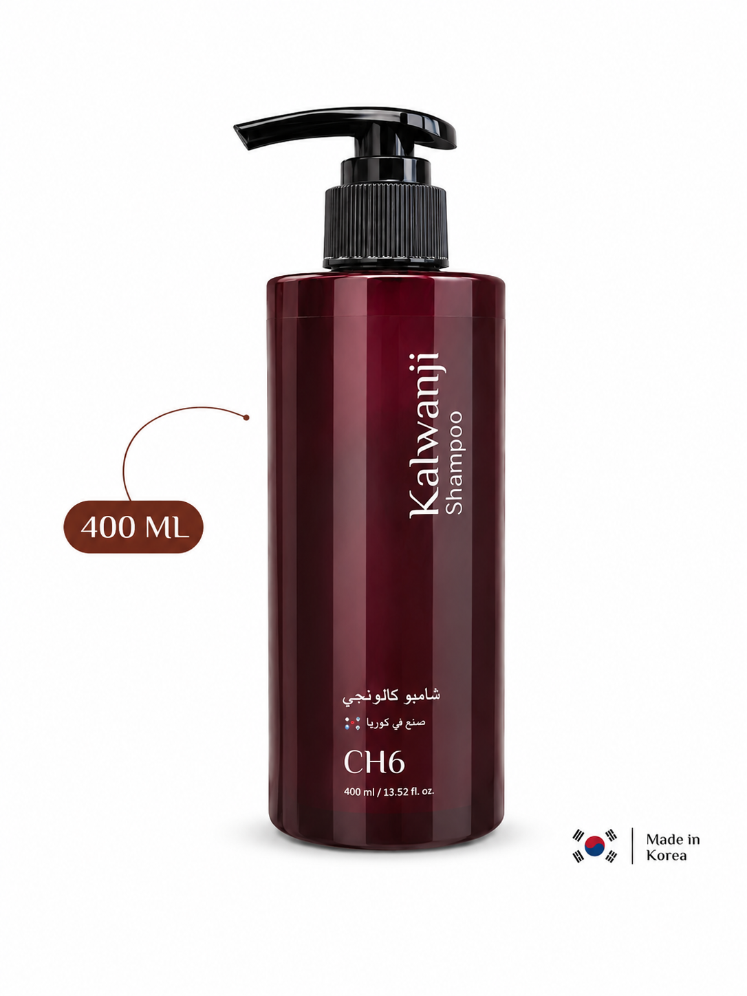Kalwanji CH6 shampoo and hair serum routine