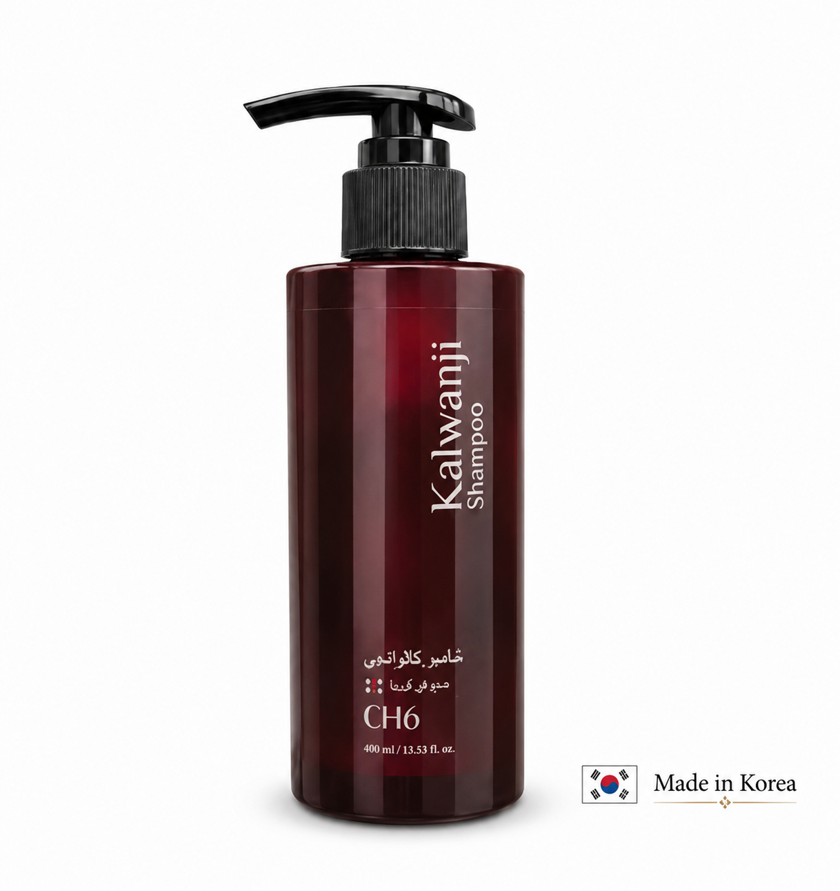 Kalwanji CH6 anti-hair-fall shampoo bottle